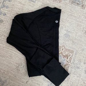 Lululemon Black Size 6 Long Sleeve Tech Shirt